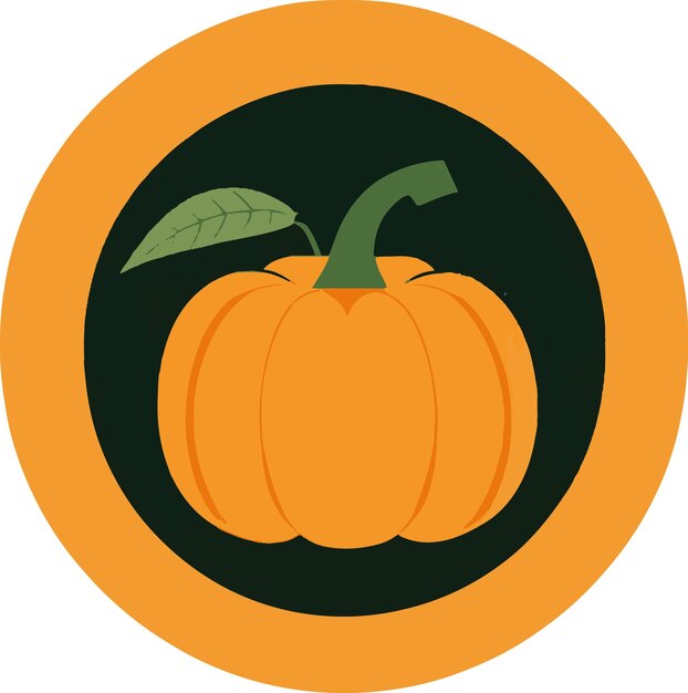 Logotipo vectorial de la calabaza