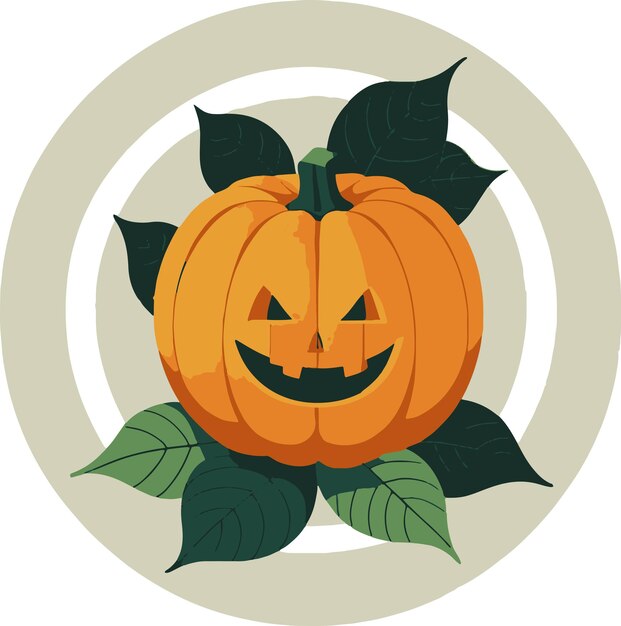 Logotipo vectorial de la calabaza