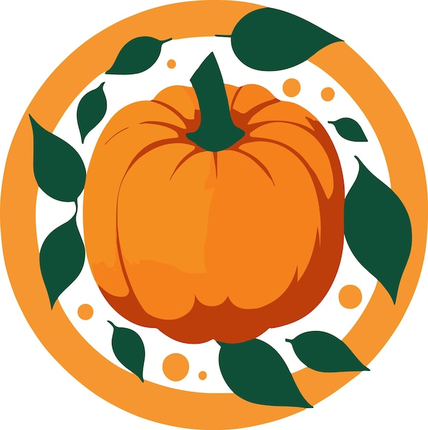 Vector logotipo vectorial de la calabaza