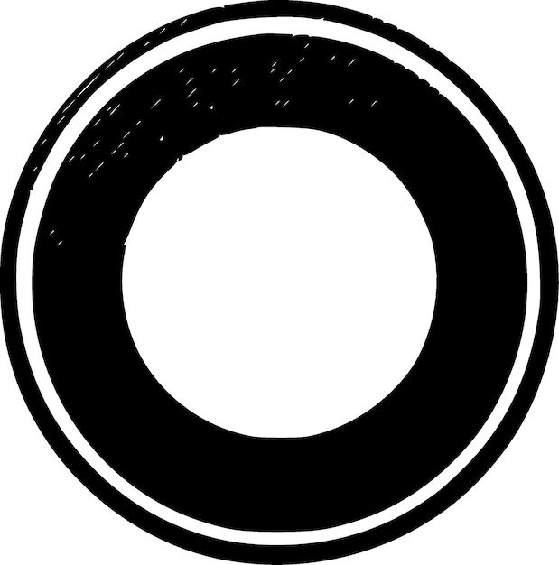 Logotipo vectorial circular de alta calidad Ilustración vectorial ideal para gráficos de camisetas