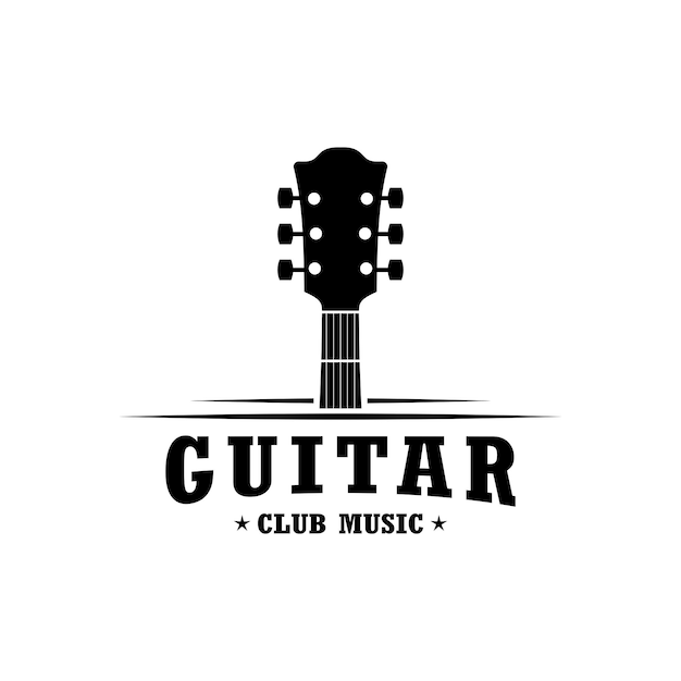 logotipo vectorial del club de música