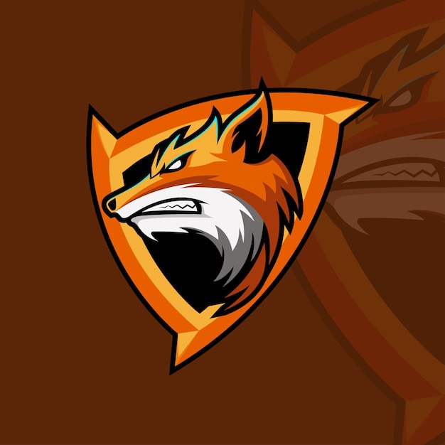 Logotipo vectorial de Fox Mascot Esport