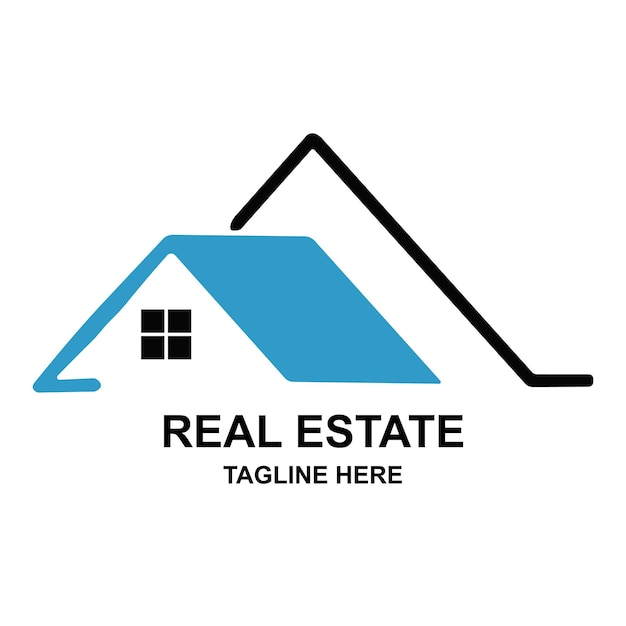 Logotipo vectorial gratuito para soluciones para el hogar inmobiliario que es una solución para el hogar