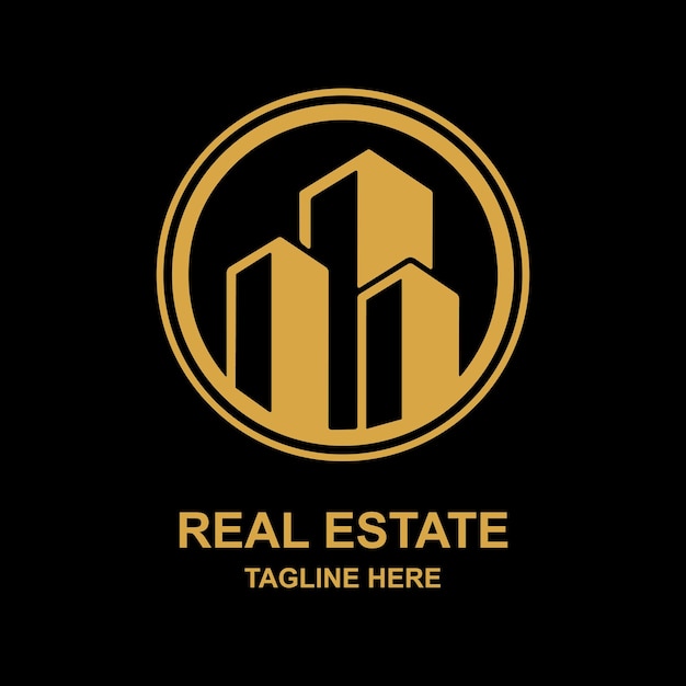 Logotipo vectorial gratuito para soluciones para el hogar inmobiliario que es una solución para el hogar
