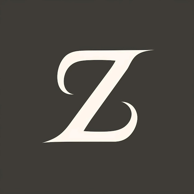 Un logotipo vectorial de letra monograma Z