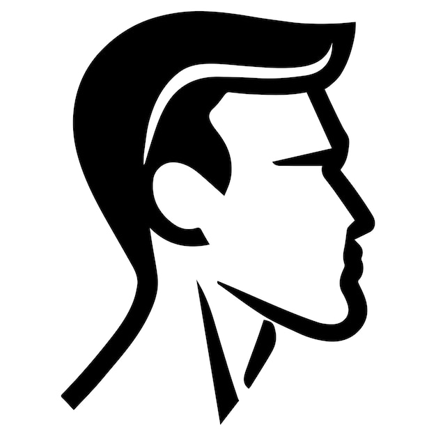 Logotipo vectorial de peluquero