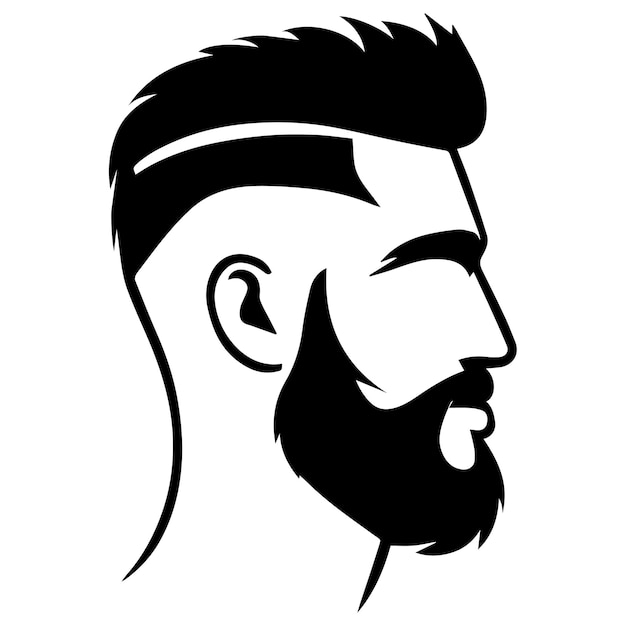 Logotipo vectorial de peluquero