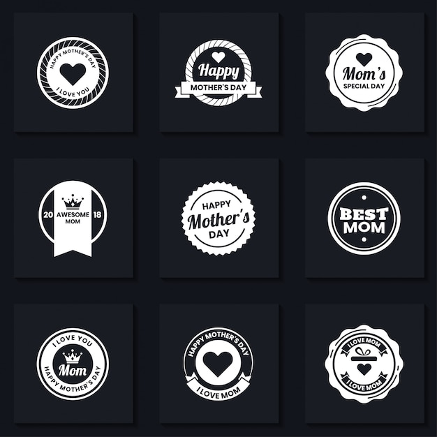 Logotipo vectorial retro vintage para banner