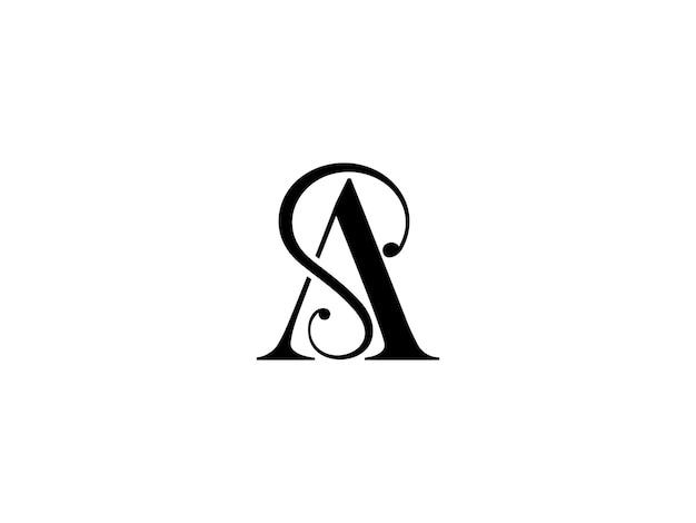 logotipo vectorial SA AS