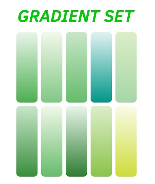 un logotipo verde y azul para un conjunto de cuadrados de diferentes colores