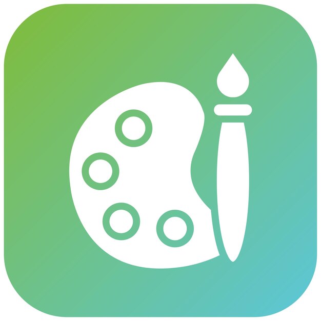un logotipo verde y azul con un huevo blanco y un fondo azul