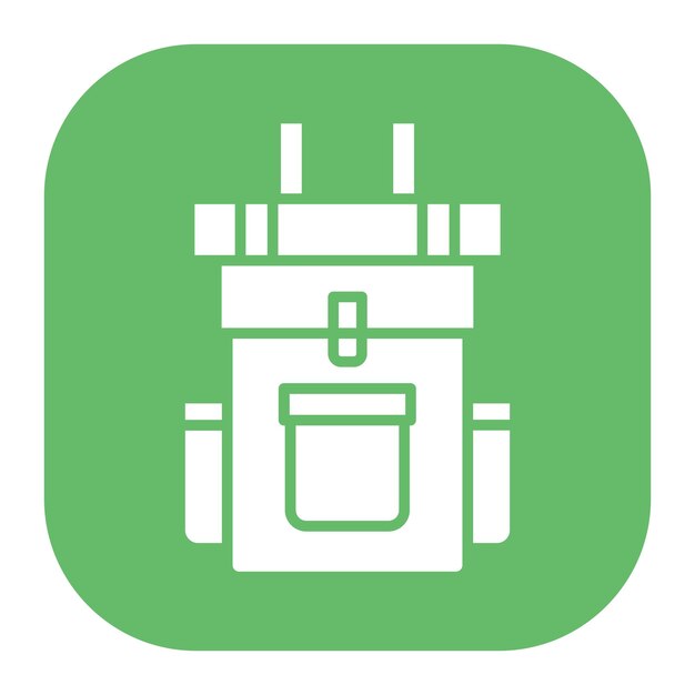 un logotipo verde con una imagen de una botella de cubo de hielo