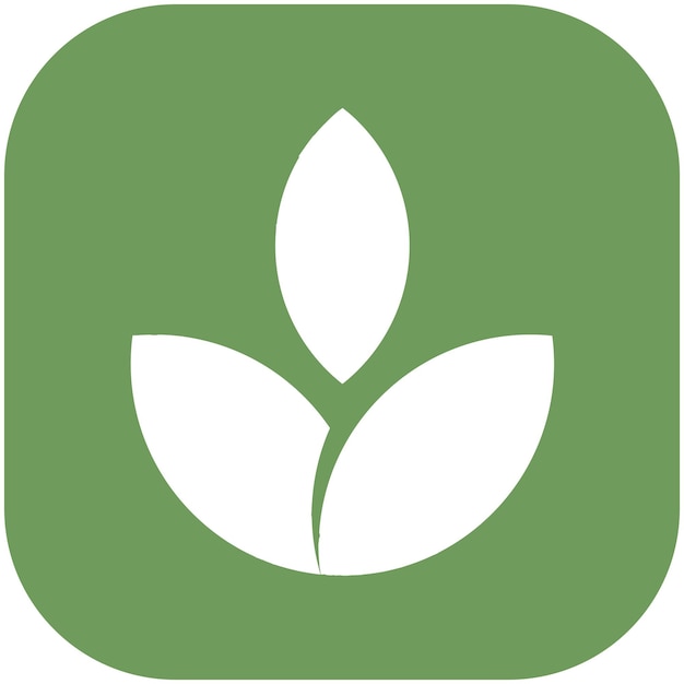 el logotipo verde
