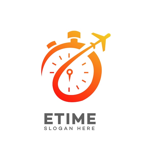 logotipo de viaje en el tiempo Crear una fotografía Artículo de este artículo