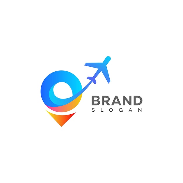 logotipo de los viajes aéreos