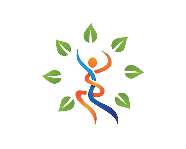 Logotipo de la vida sana