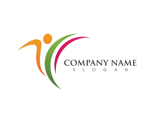 Logotipo de la vida sana