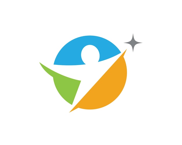 Logotipo de la vida sana