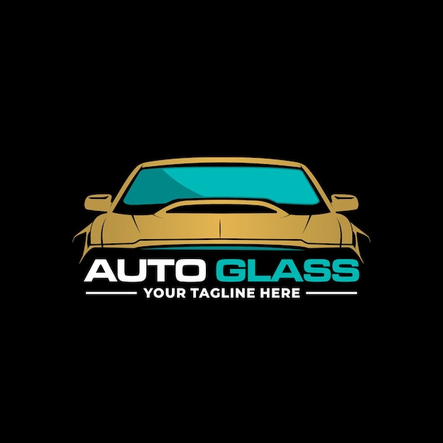 logotipo de vidrio automático