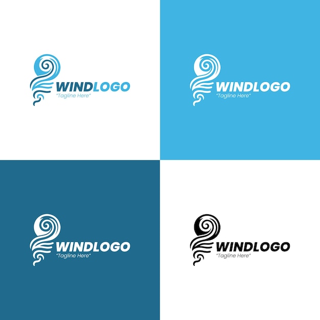El logotipo del viento
