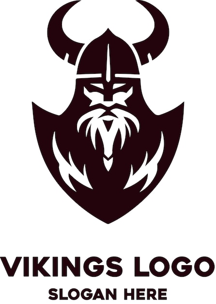 Vector el logotipo de los vikingos