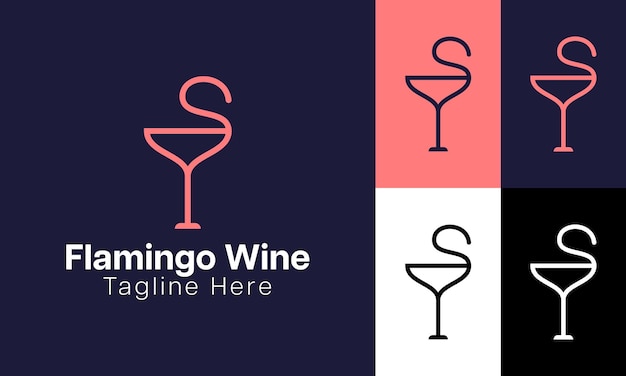 Logotipo de vino flamenco