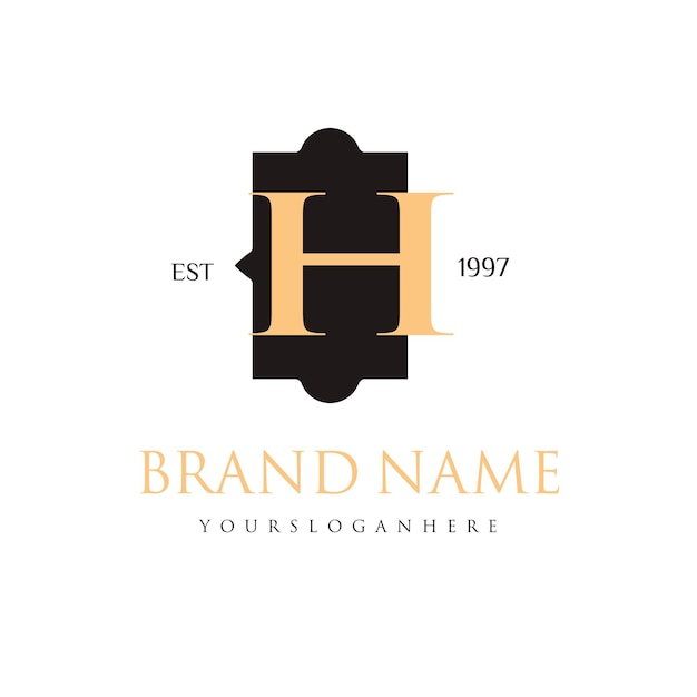 Logotipo vintage y elegante