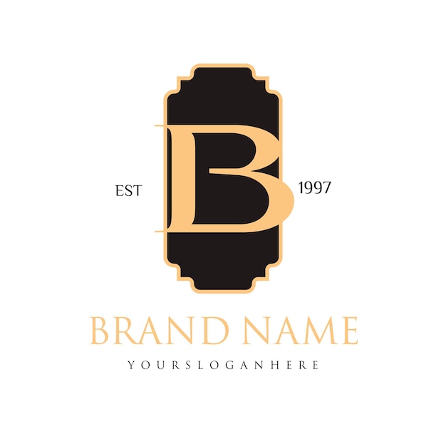 Logotipo vintage y elegante