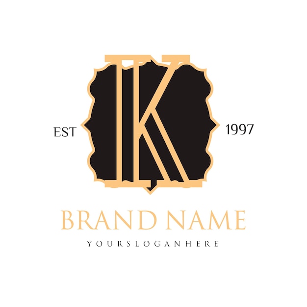 Logotipo vintage y elegante
