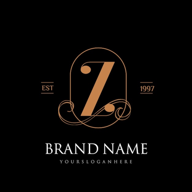 Logotipo vintage y elegante