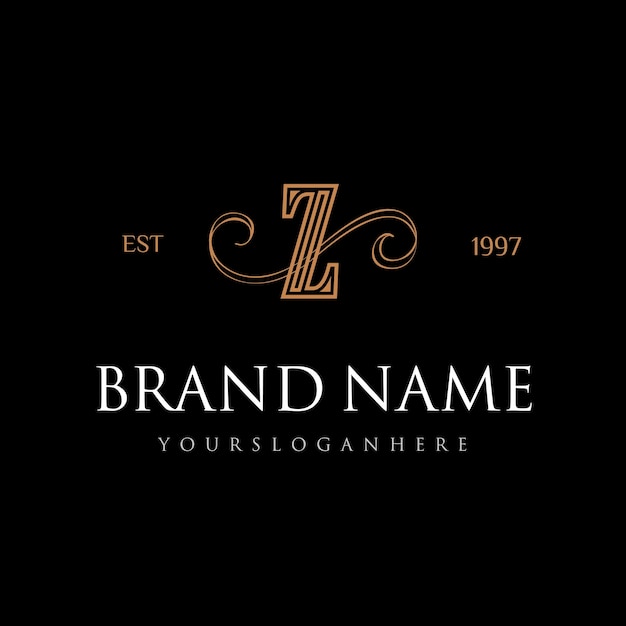 Logotipo vintage y elegante