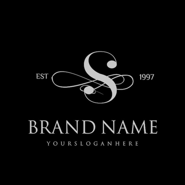 Logotipo vintage y elegante