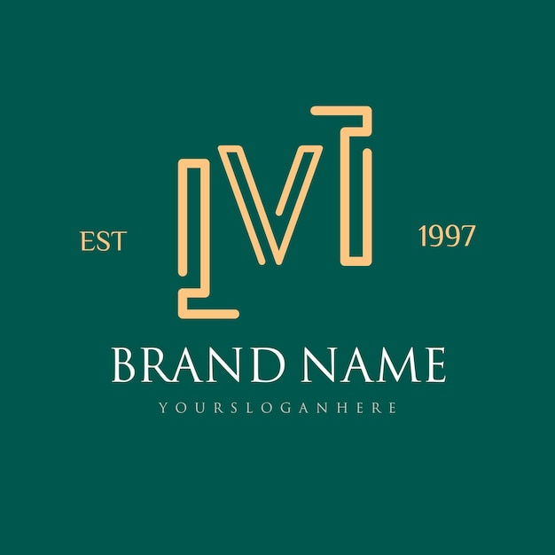 Logotipo vintage y elegante