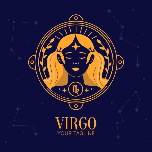 Vector logotipo de virgo