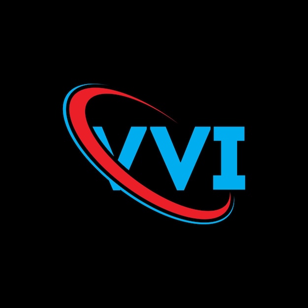 Logotipo VVI VVI letra VVI letra diseño de logotipo Iniciales logotipo VVI vinculado con círculo y mayúscula logotipo monograma VVI tipografía para negocios de tecnología y marca inmobiliaria