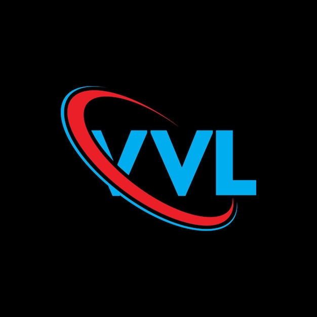 Logotipo de VVL VVL letra VVL diseño de logotipo de letra Iniciales Logotipo VVL vinculado con círculo y mayúscula Logotipo de monograma VVL tipografía para negocios tecnológicos y marca inmobiliaria