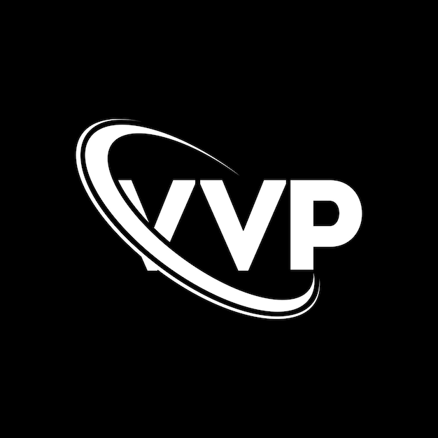 Logotipo VVP VVP letra VVP letra diseño de logotipo Iniciales VVP logotipo vinculado con círculo y mayúscula monograma logotipo VVP tipografía para negocios de tecnología y marca inmobiliaria