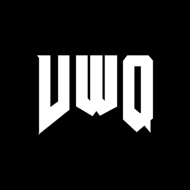 El logotipo de VWQ es una combinación de colores en blanco y negro, un vector de VWQ, un icono de VWQ y una tipografía de VWQ.