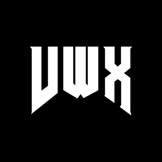 El logotipo de VWX es una combinación de colores blanco y negro, un vector de VWX, un icono de VWX y una tipografía de VWX.