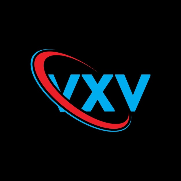 Logotipo VXV VXV letra VXV letra diseño del logotipo Iniciales logotipo VXV vinculado con círculo y mayúscula monograma logotipo VXX tipografía para negocios tecnológicos y marca inmobiliaria