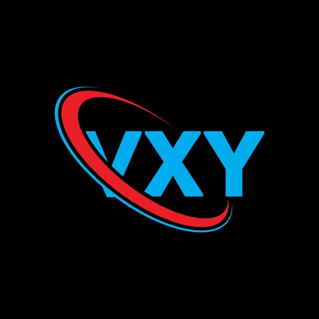 Logotipo VXY VXY letra VXY diseño de logotipo de letra Iniciales VXY logotipo vinculado con círculo y mayúscula logotipo monograma VXY tipografía para negocios de tecnología y marca inmobiliaria