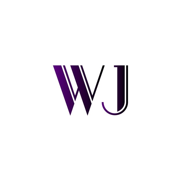 El logotipo de w j