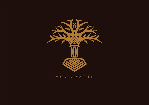 El logotipo de WHIMSICAL YGGDRASIL
