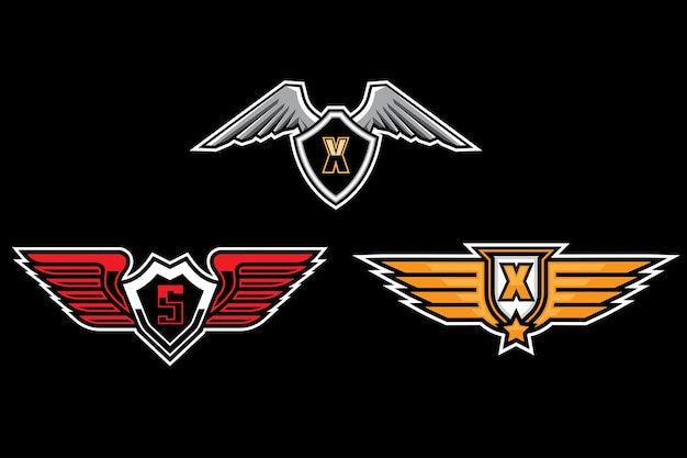 Logotipo de wings esport