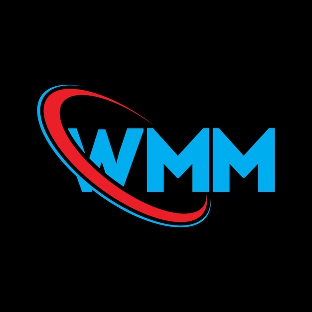 Logotipo de WMM WMM letra WMM letra diseño de logotipo Iniciales Logotipo WMM vinculado con círculo y mayúscula Logotipo de monograma WMM tipografía para negocios tecnológicos y marca inmobiliaria