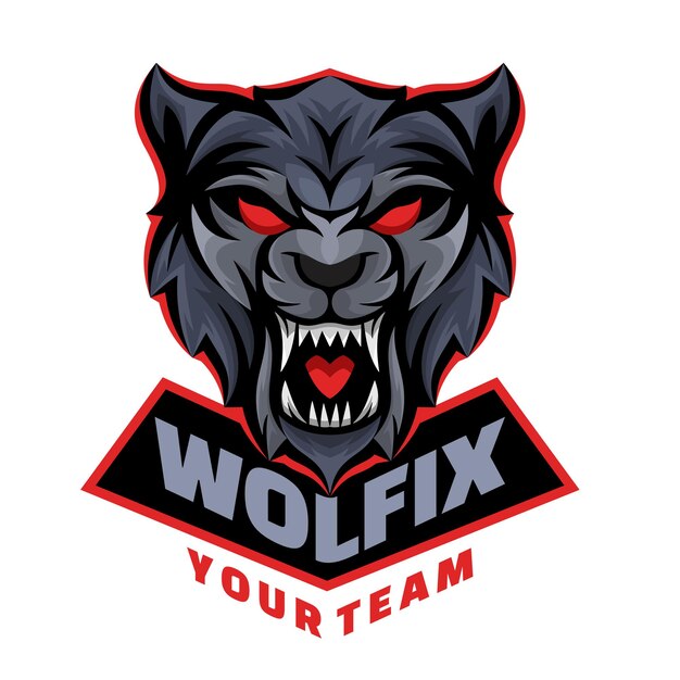 Logotipo de Wolf esports
