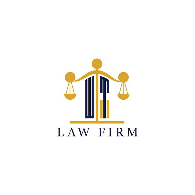 Logotipo de WT para el bufete de abogados