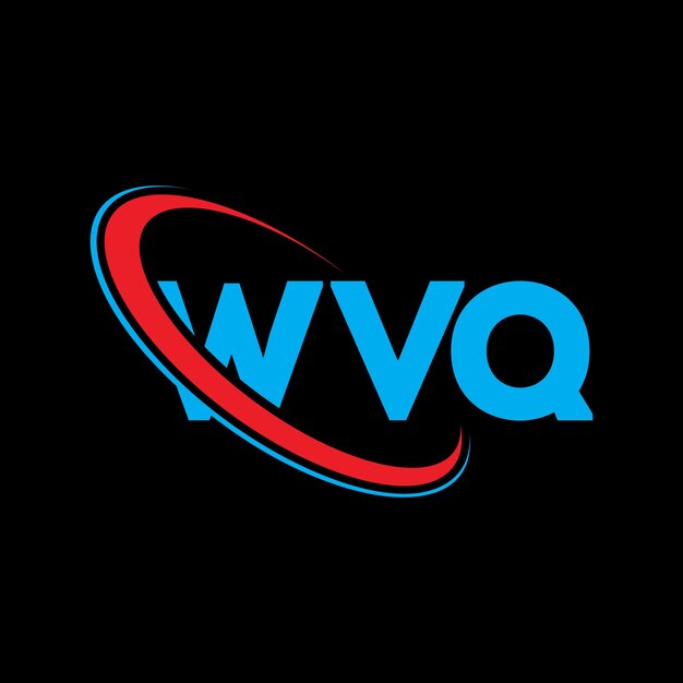 Logotipo de WVQ WVQ letra WVQ diseño de logotipo de letra Iniciales Logotipo WVQ vinculado con círculo y mayúscula Logotipo de monograma WVQ tipografía para negocios tecnológicos y marca inmobiliaria