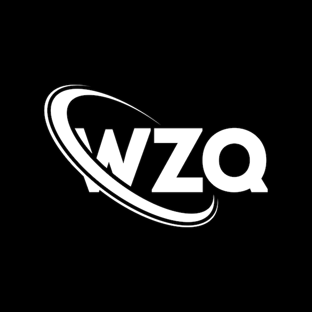 Logotipo WZQ WZQ letra WZQ carta diseño de logotipo Iniciales Logotipo W ZQ vinculado con círculo y mayúscula logotipo monograma WZQ tipografía para negocios tecnológicos y marca inmobiliaria