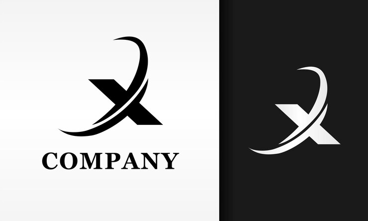 El logotipo X para empresas